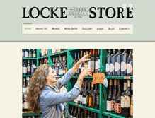 Tablet Screenshot of lockestore.com